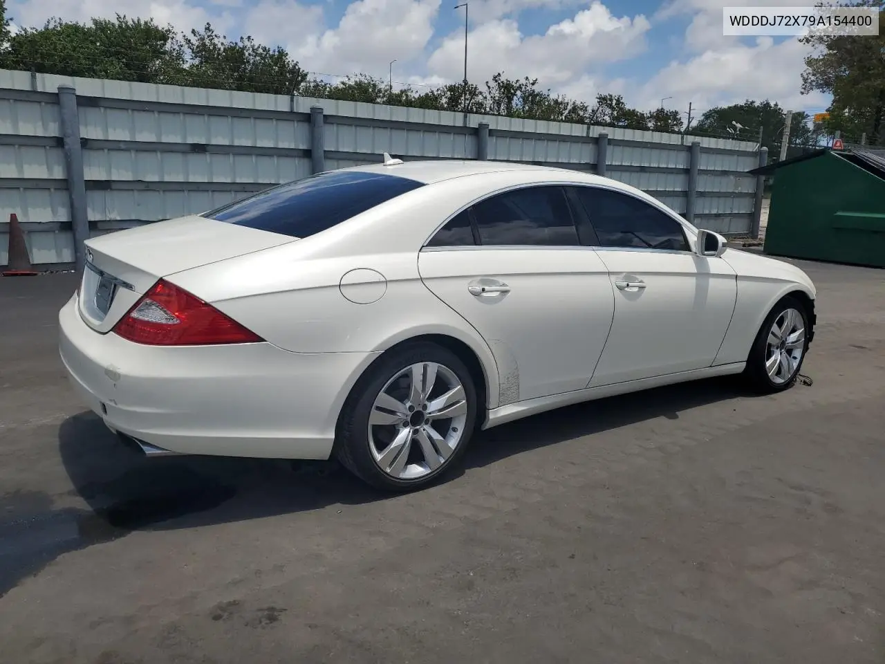 2009 Mercedes-Benz Cls 550 VIN: WDDDJ72X79A154400 Lot: 55805955