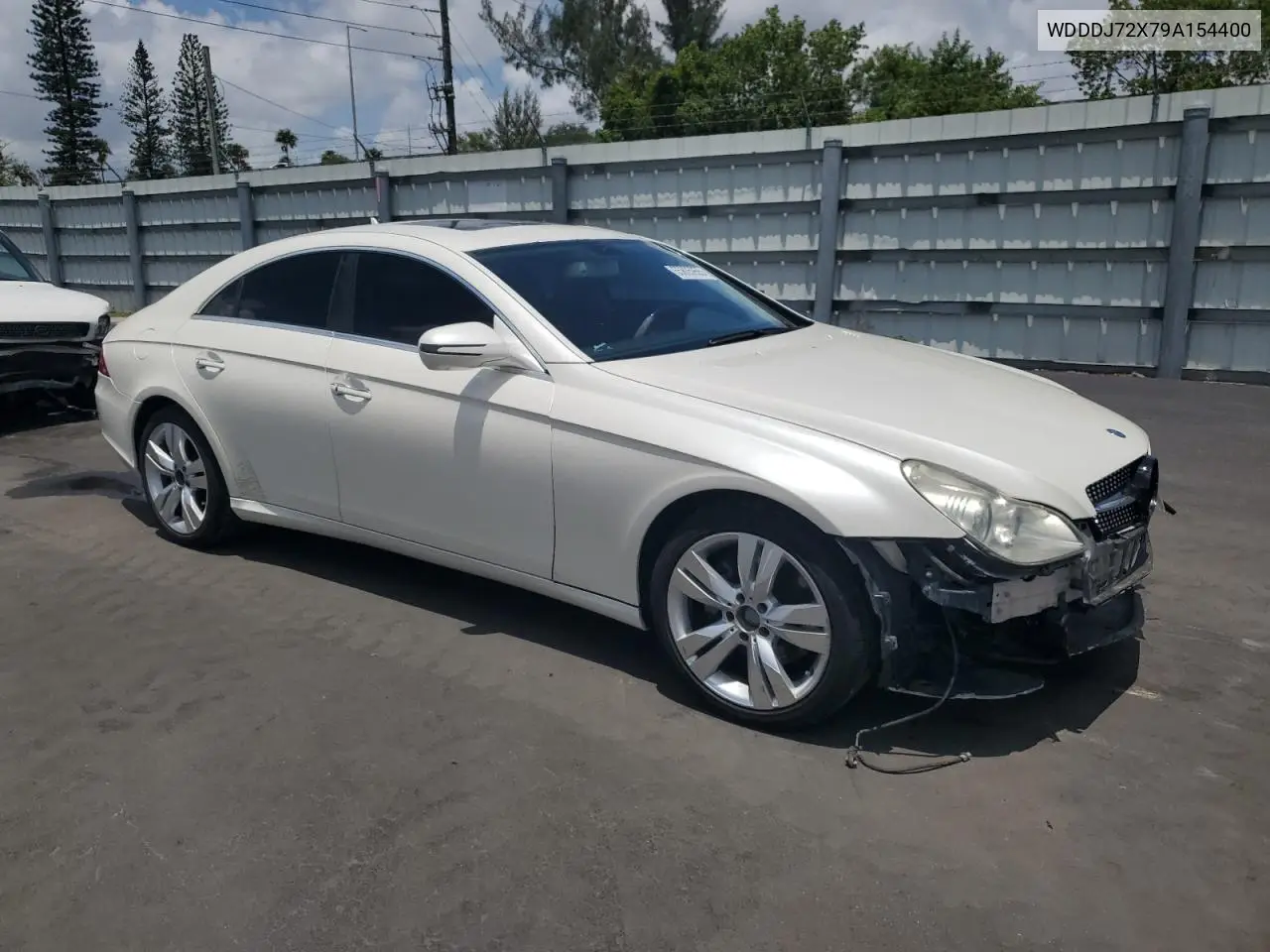 2009 Mercedes-Benz Cls 550 VIN: WDDDJ72X79A154400 Lot: 55805955