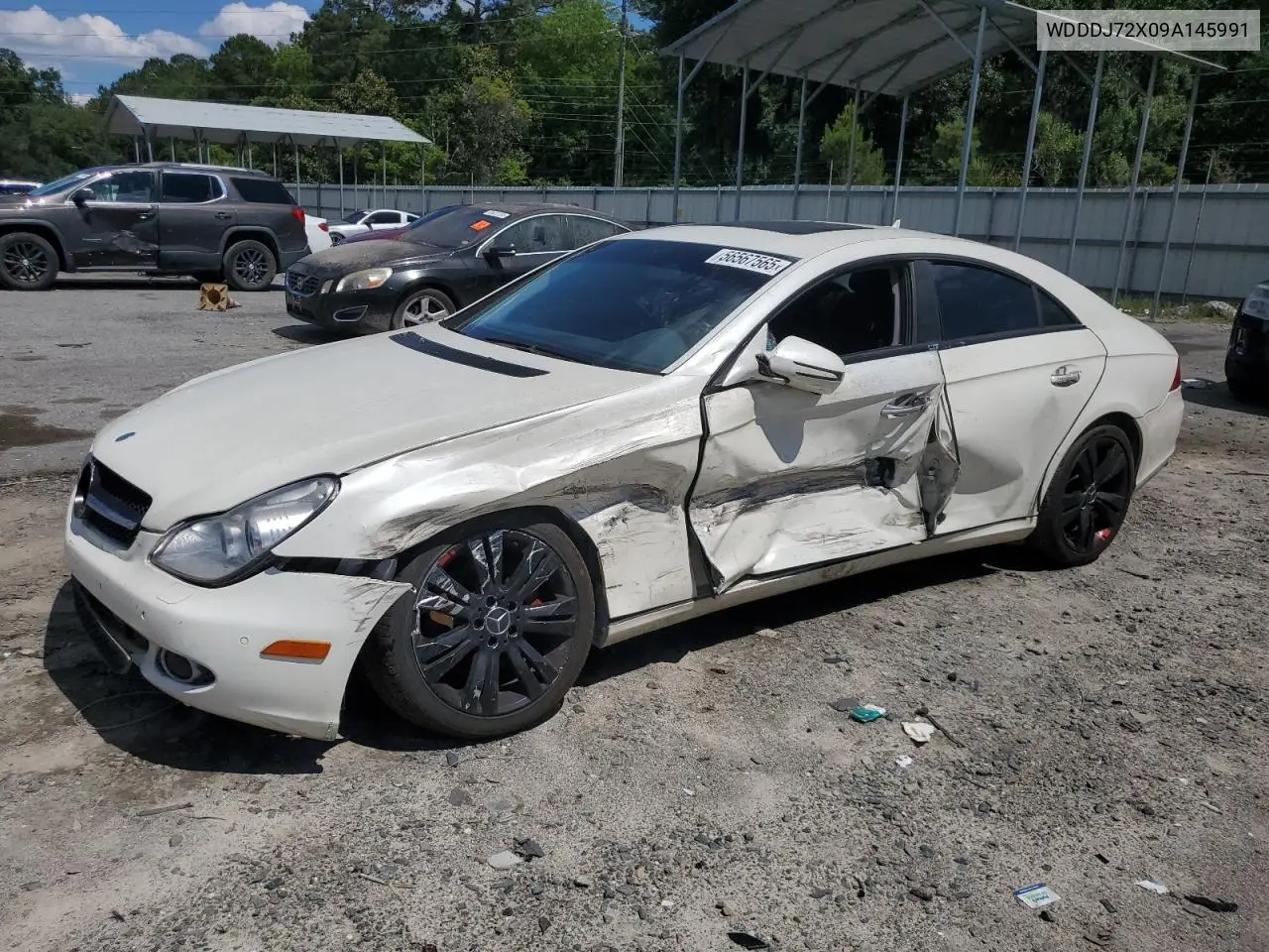 2009 Mercedes-Benz Cls 550 VIN: WDDDJ72X09A145991 Lot: 56567565