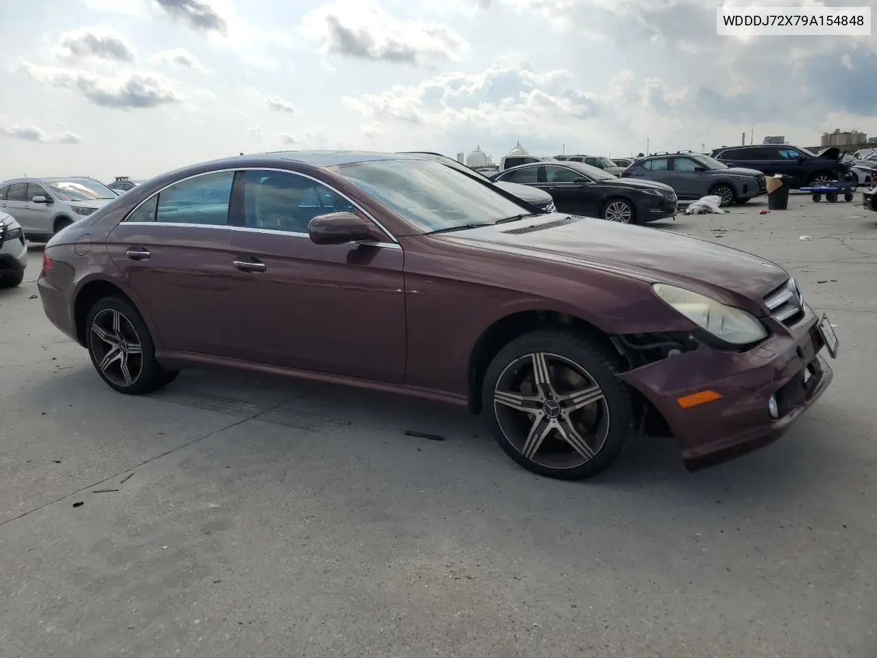 2009 Mercedes-Benz Cls 550 VIN: WDDDJ72X79A154848 Lot: 57678155