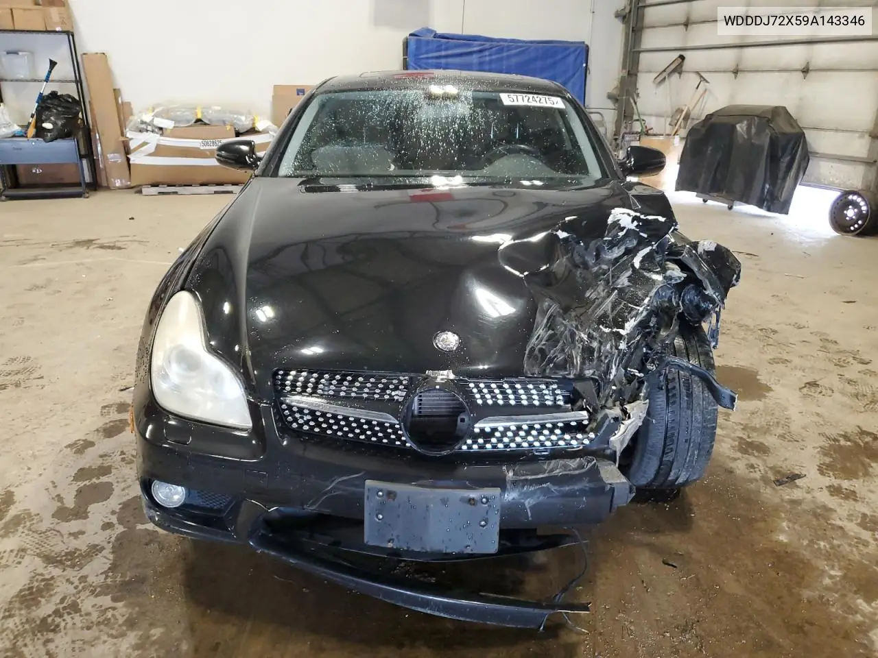 2009 Mercedes-Benz Cls 550 VIN: WDDDJ72X59A143346 Lot: 57724275