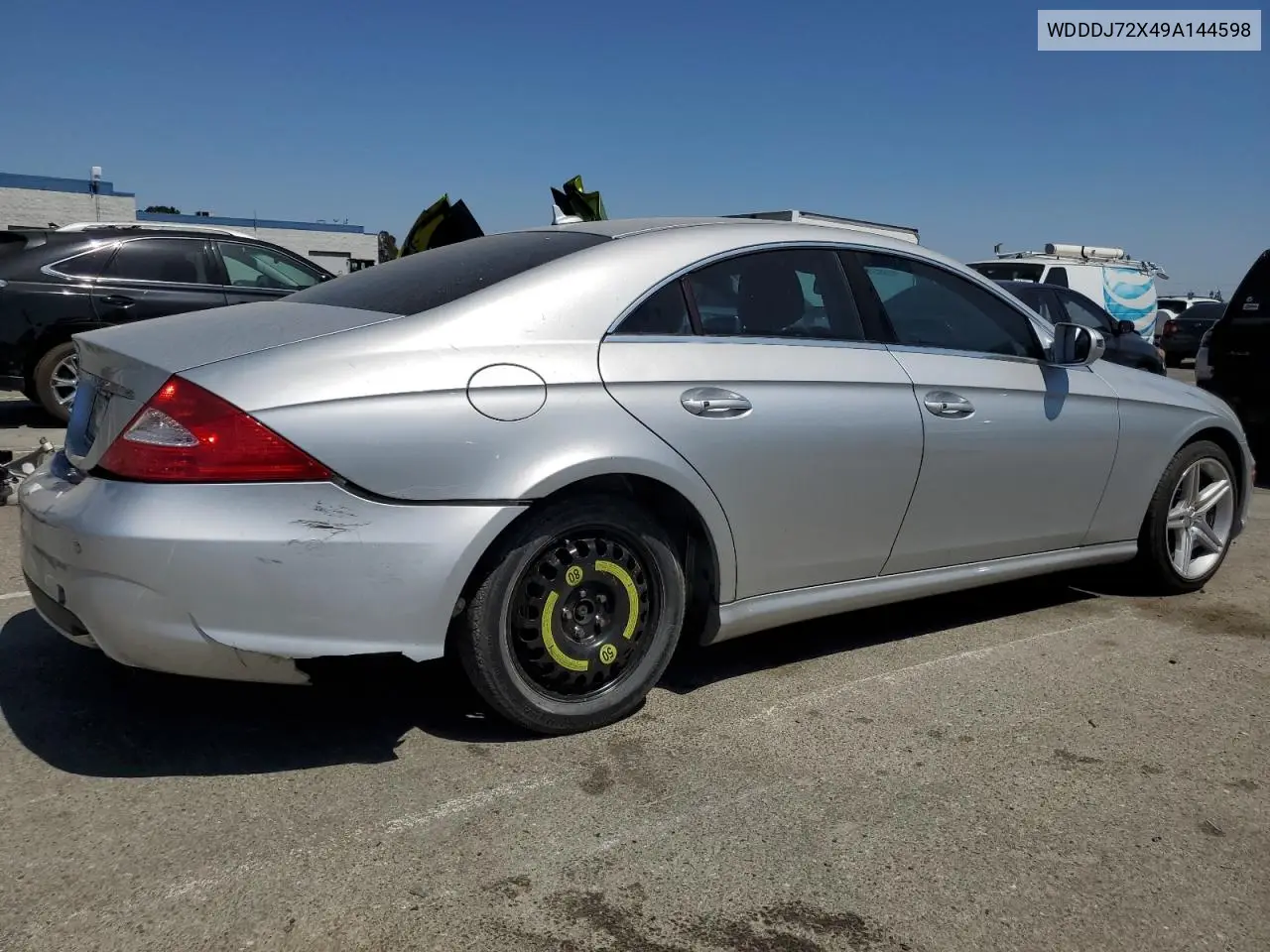 2009 Mercedes-Benz Cls 550 VIN: WDDDJ72X49A144598 Lot: 62664585