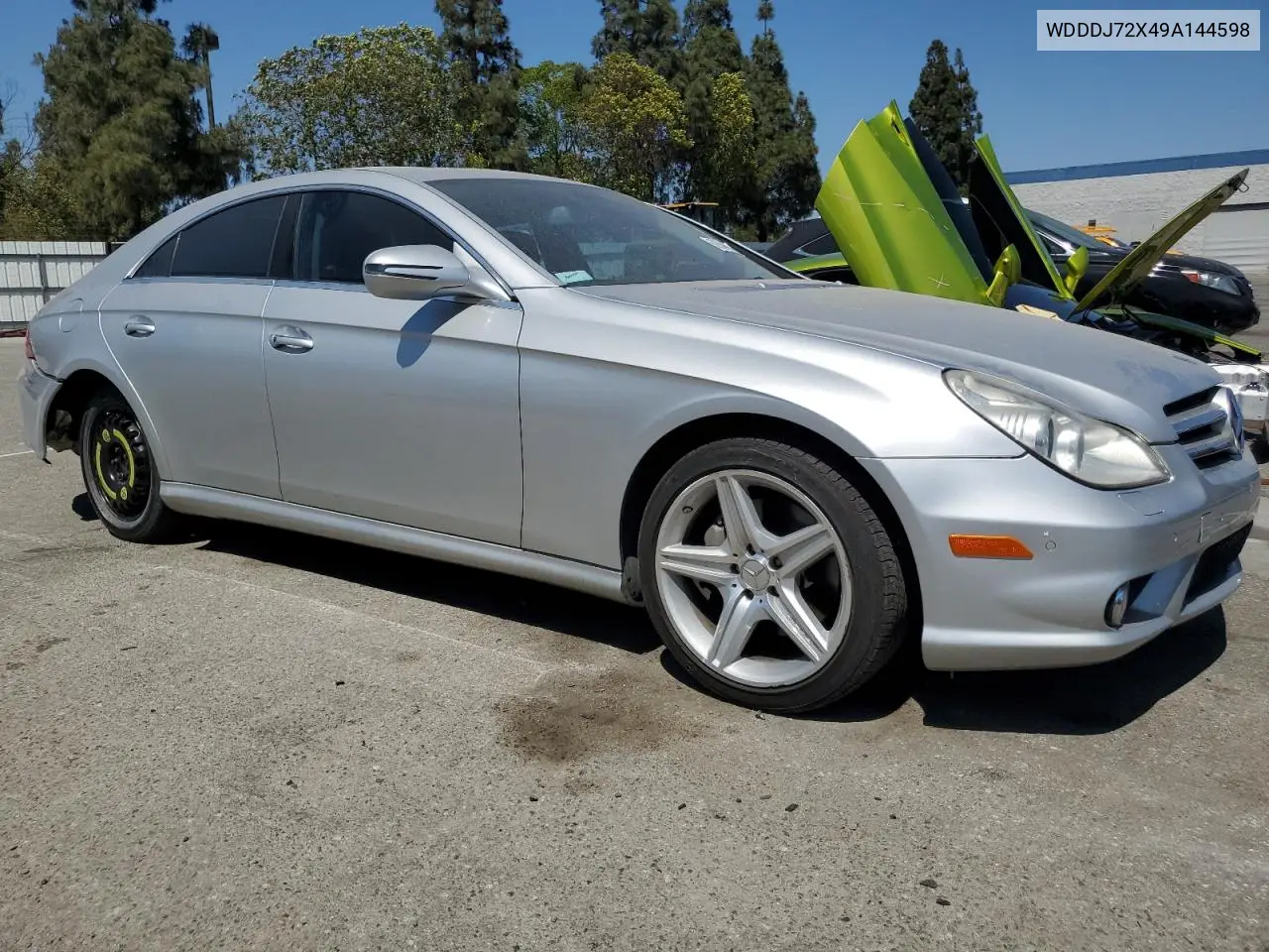 2009 Mercedes-Benz Cls 550 VIN: WDDDJ72X49A144598 Lot: 62664585