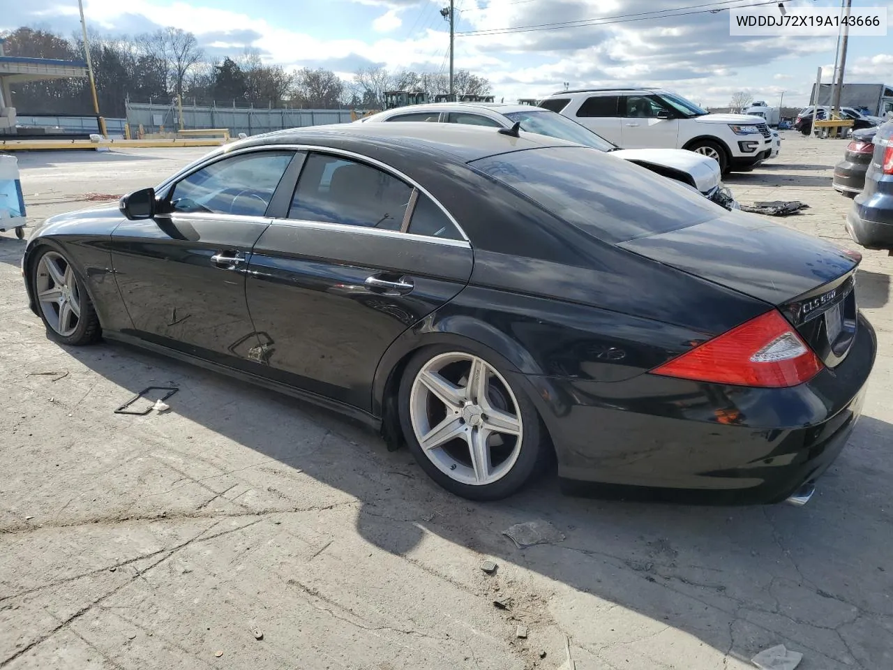 2009 Mercedes-Benz Cls 550 VIN: WDDDJ72X19A143666 Lot: 81521694