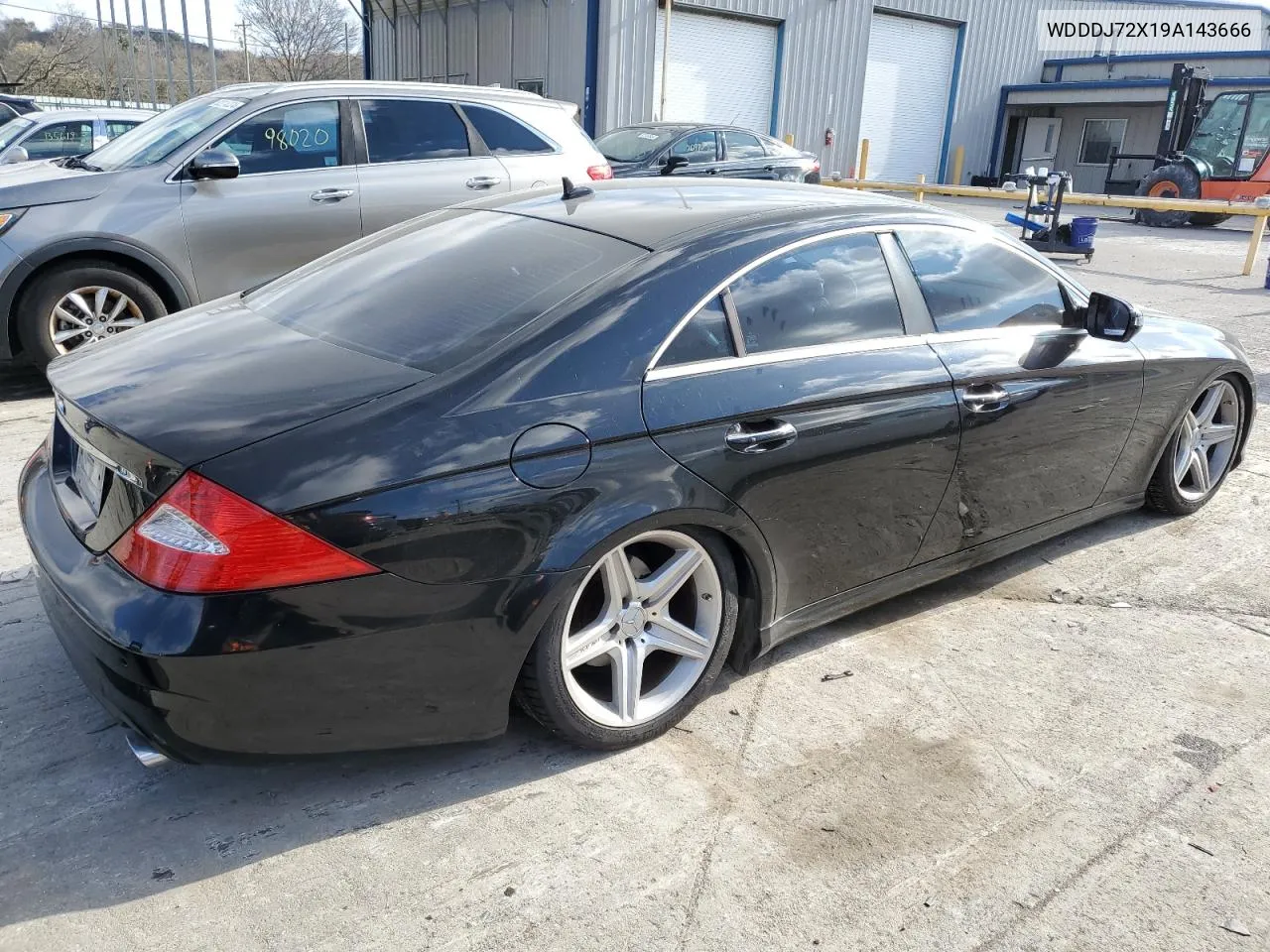 2009 Mercedes-Benz Cls 550 VIN: WDDDJ72X19A143666 Lot: 81521694