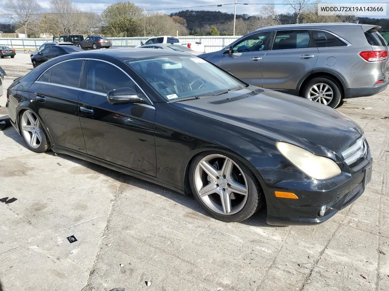 2009 Mercedes-Benz Cls 550 VIN: WDDDJ72X19A143666 Lot: 81521694