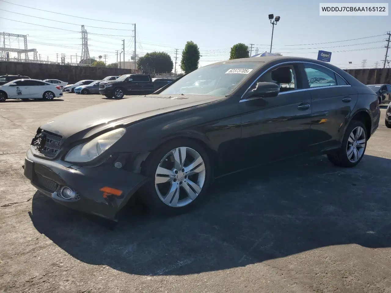 2010 Mercedes-Benz Cls 550 VIN: WDDDJ7CB6AA165122 Lot: 62373705