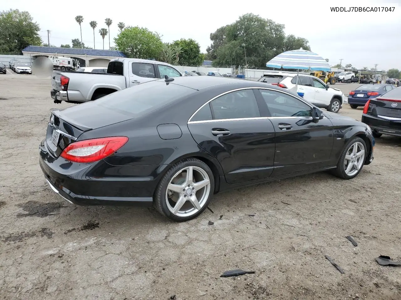 2012 Mercedes-Benz Cls 550 VIN: WDDLJ7DB6CA017047 Lot: 55266625