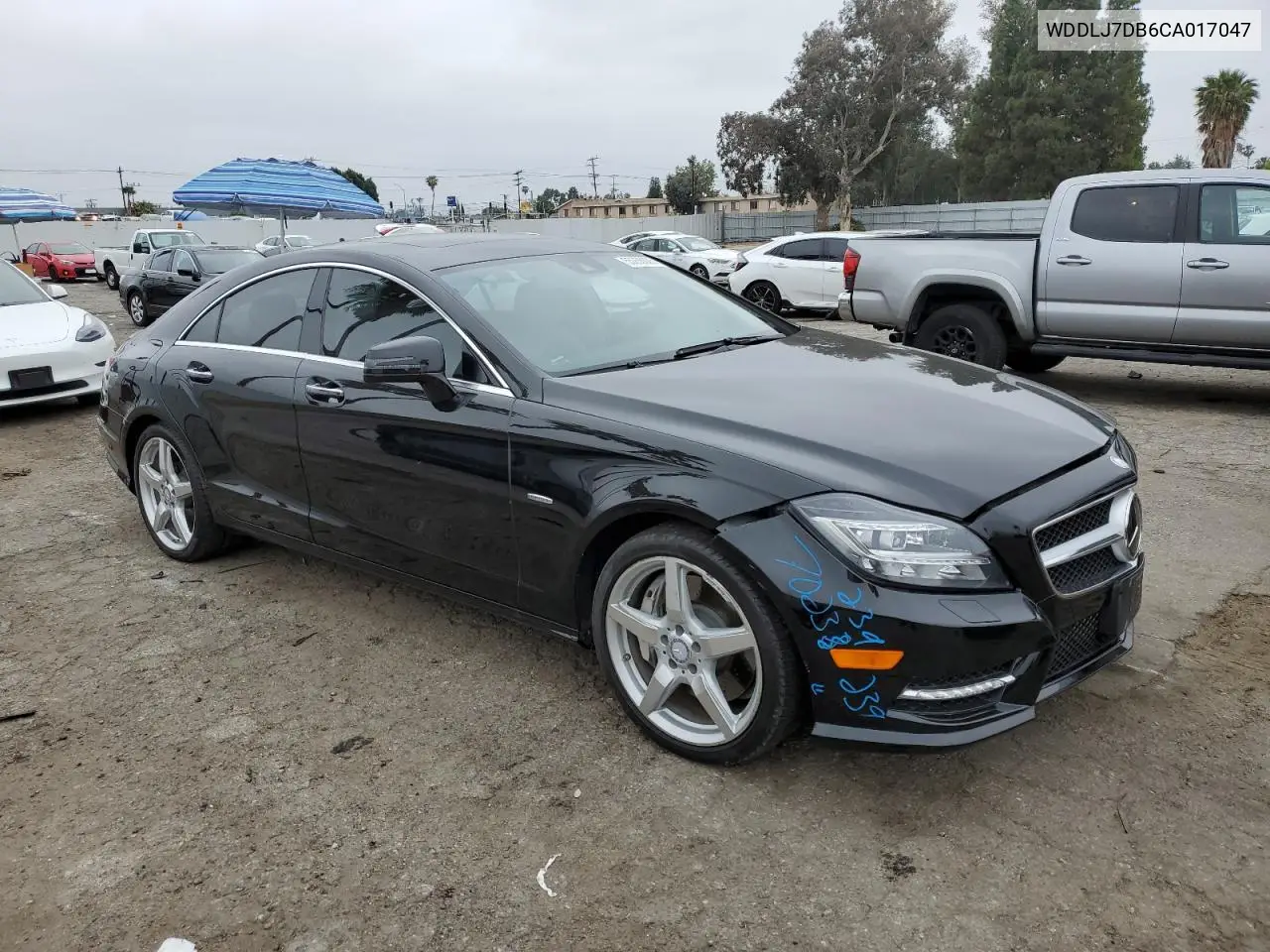 2012 Mercedes-Benz Cls 550 VIN: WDDLJ7DB6CA017047 Lot: 55266625