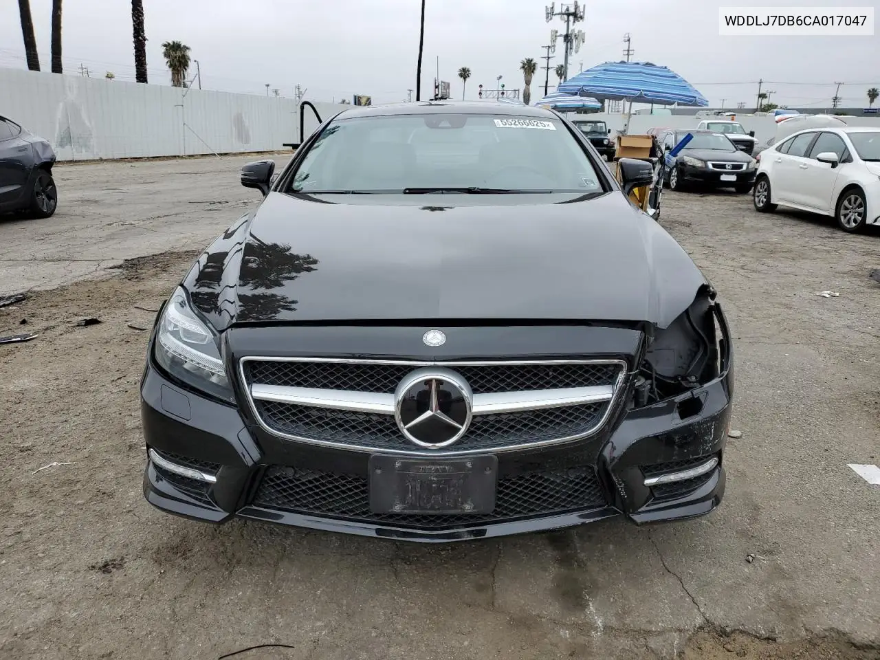 2012 Mercedes-Benz Cls 550 VIN: WDDLJ7DB6CA017047 Lot: 55266625