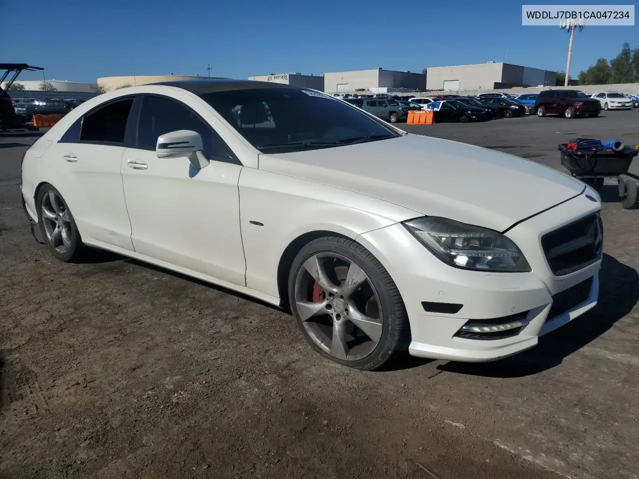 2012 Mercedes-Benz Cls 550 VIN: WDDLJ7DB1CA047234 Lot: 56209875