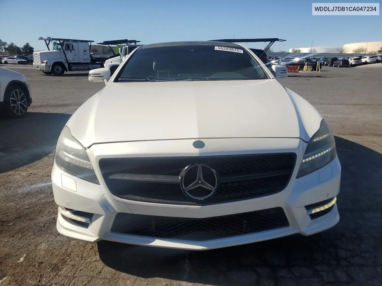 2012 Mercedes-Benz Cls 550 VIN: WDDLJ7DB1CA047234 Lot: 56209875