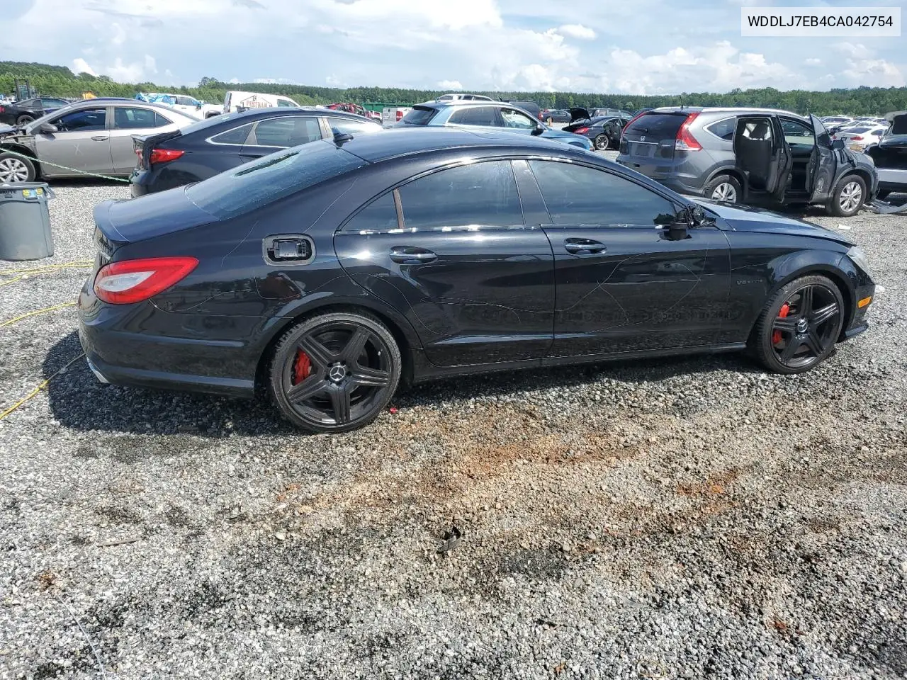 2012 Mercedes-Benz Cls 63 Amg VIN: WDDLJ7EB4CA042754 Lot: 60799425