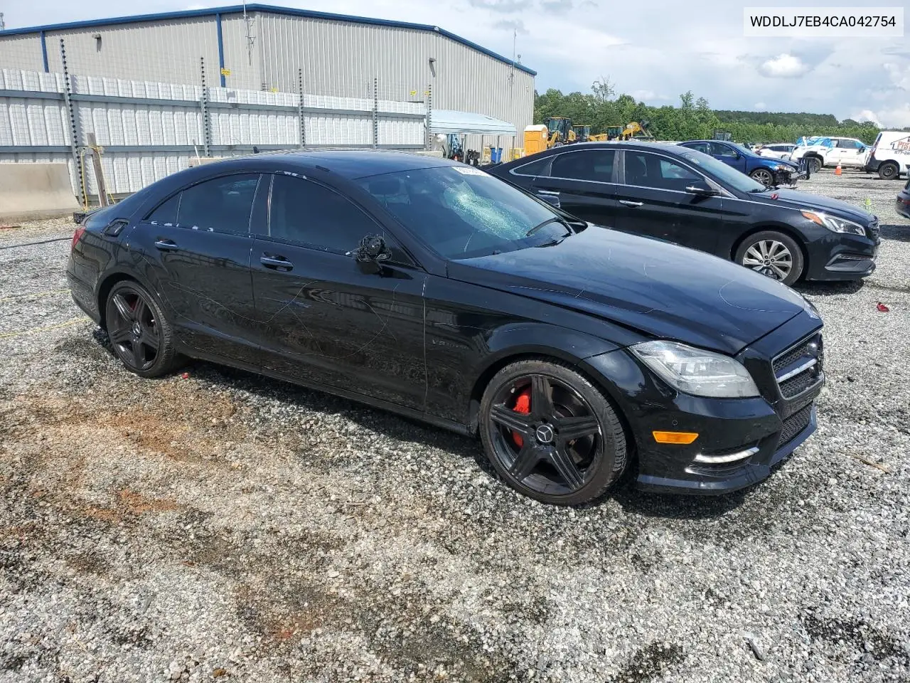 2012 Mercedes-Benz Cls 63 Amg VIN: WDDLJ7EB4CA042754 Lot: 60799425