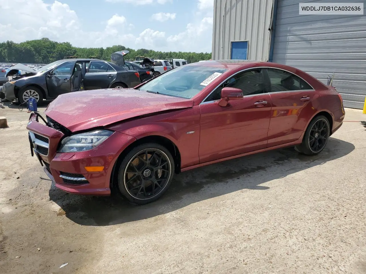 2012 Mercedes-Benz Cls 550 VIN: WDDLJ7DB1CA032636 Lot: 61652835