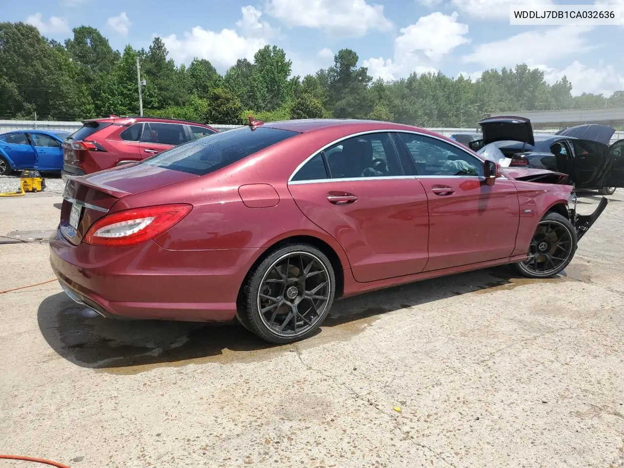 2012 Mercedes-Benz Cls 550 VIN: WDDLJ7DB1CA032636 Lot: 61652835