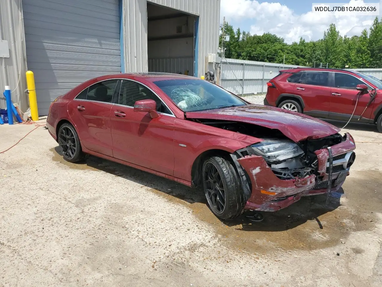 2012 Mercedes-Benz Cls 550 VIN: WDDLJ7DB1CA032636 Lot: 61652835