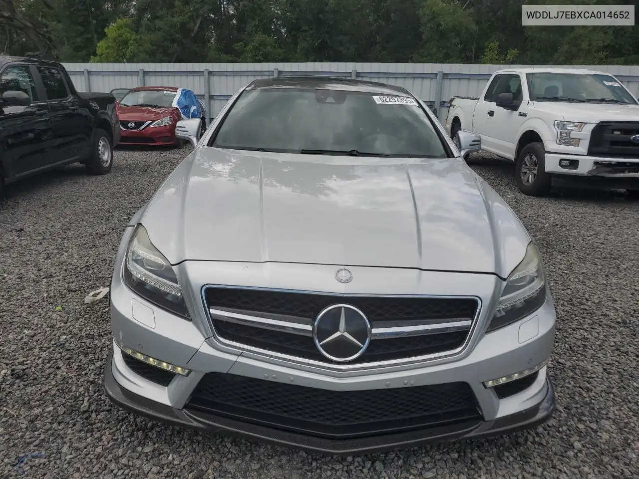 2012 Mercedes-Benz Cls 63 Amg VIN: WDDLJ7EBXCA014652 Lot: 62297395