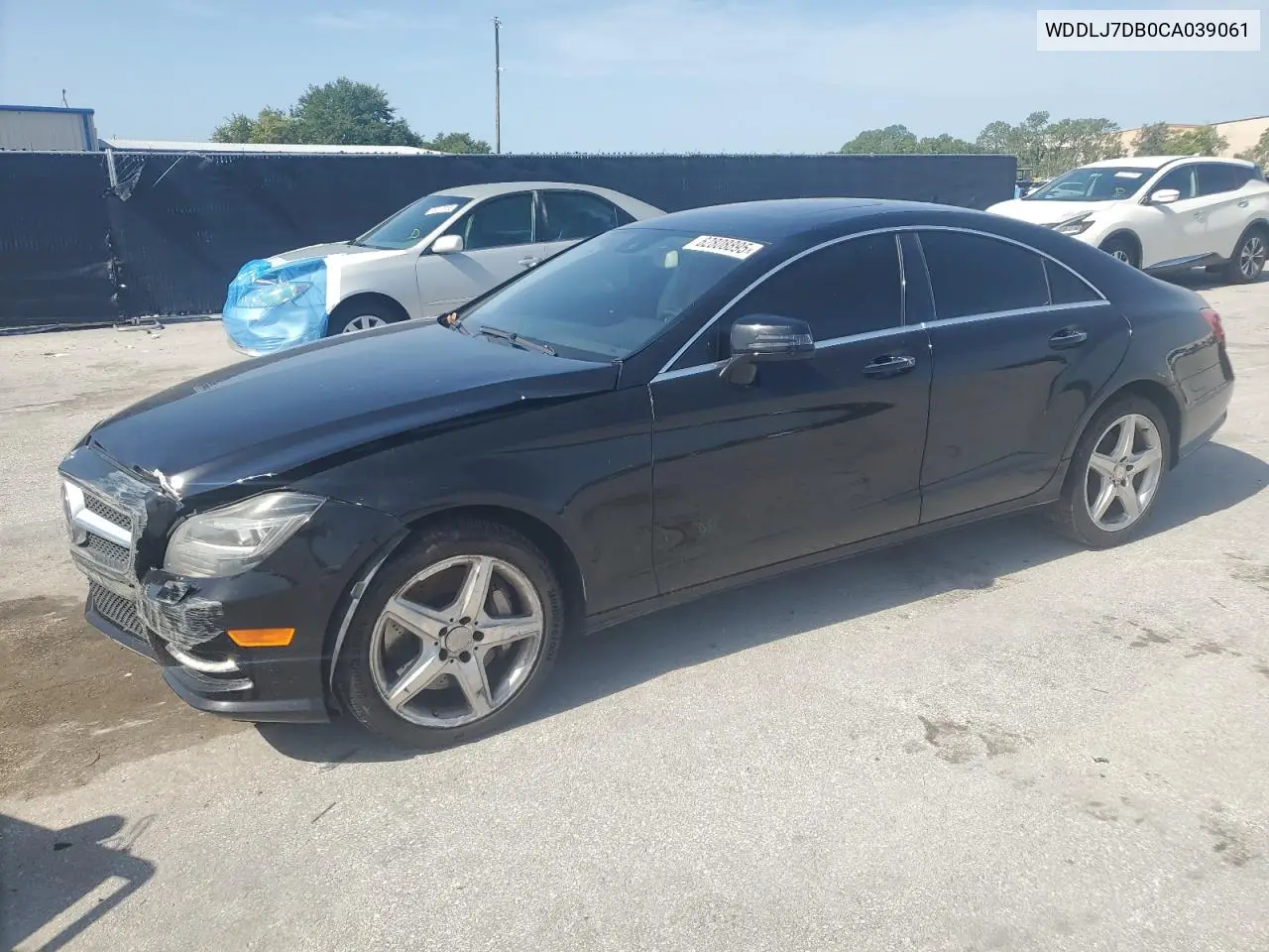 2012 Mercedes-Benz Cls 550 VIN: WDDLJ7DB0CA039061 Lot: 62808895
