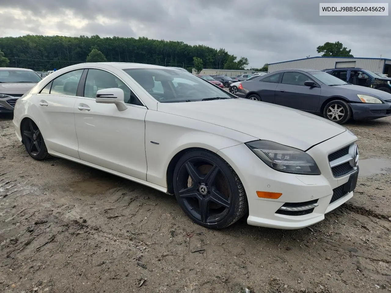 2012 Mercedes-Benz Cls 550 4Matic VIN: WDDLJ9BB5CA045629 Lot: 64598765
