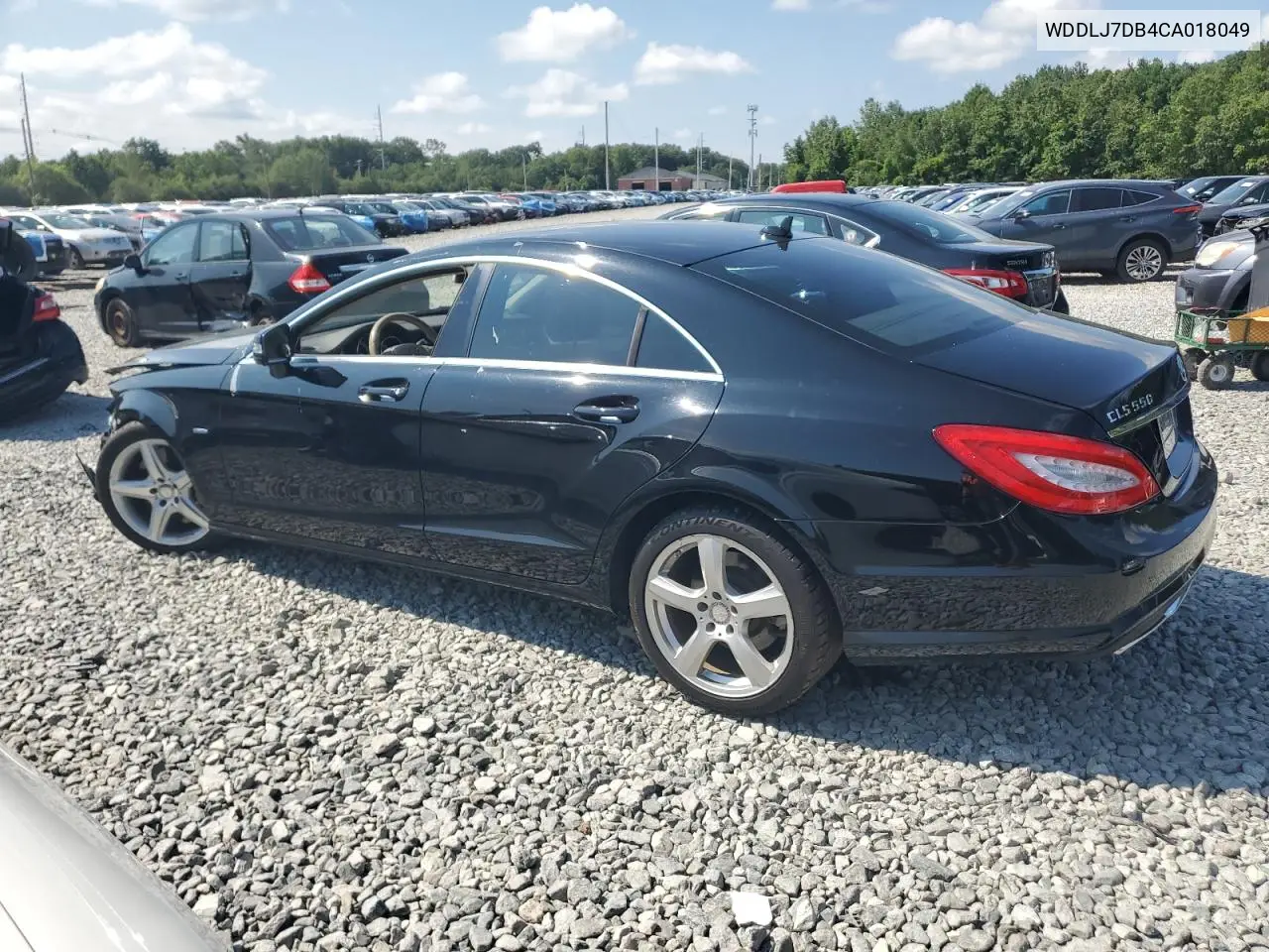 2012 Mercedes-Benz Cls 550 VIN: WDDLJ7DB4CA018049 Lot: 64608225