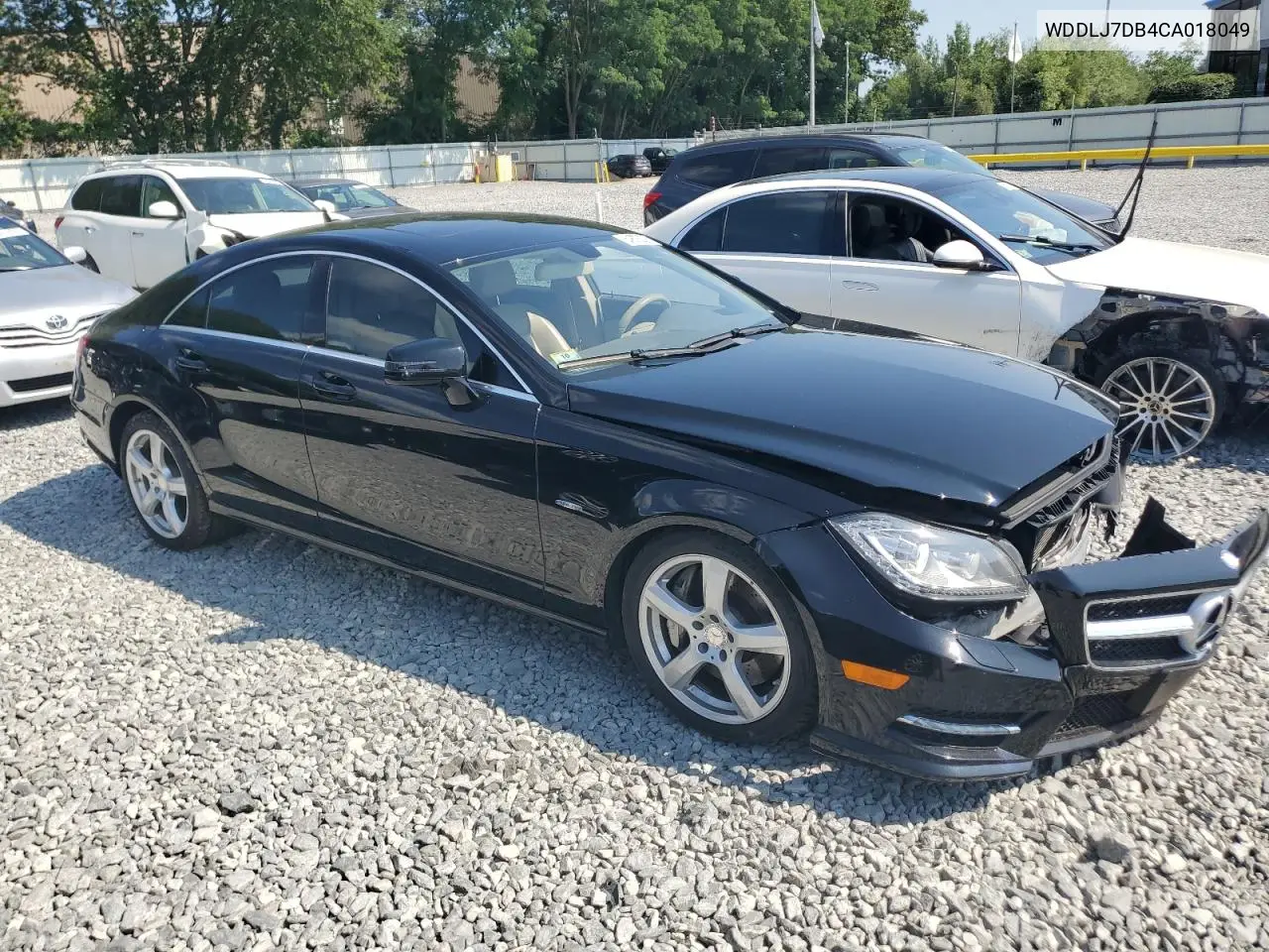 2012 Mercedes-Benz Cls 550 VIN: WDDLJ7DB4CA018049 Lot: 64608225
