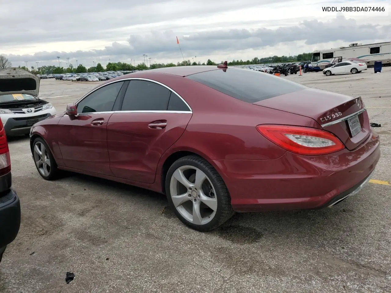 2013 Mercedes-Benz Cls 550 4Matic VIN: WDDLJ9BB3DA074466 Lot: 55071285