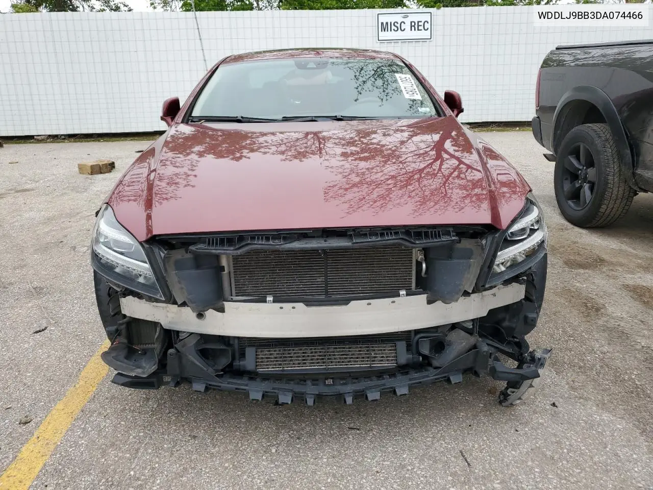 2013 Mercedes-Benz Cls 550 4Matic VIN: WDDLJ9BB3DA074466 Lot: 55071285