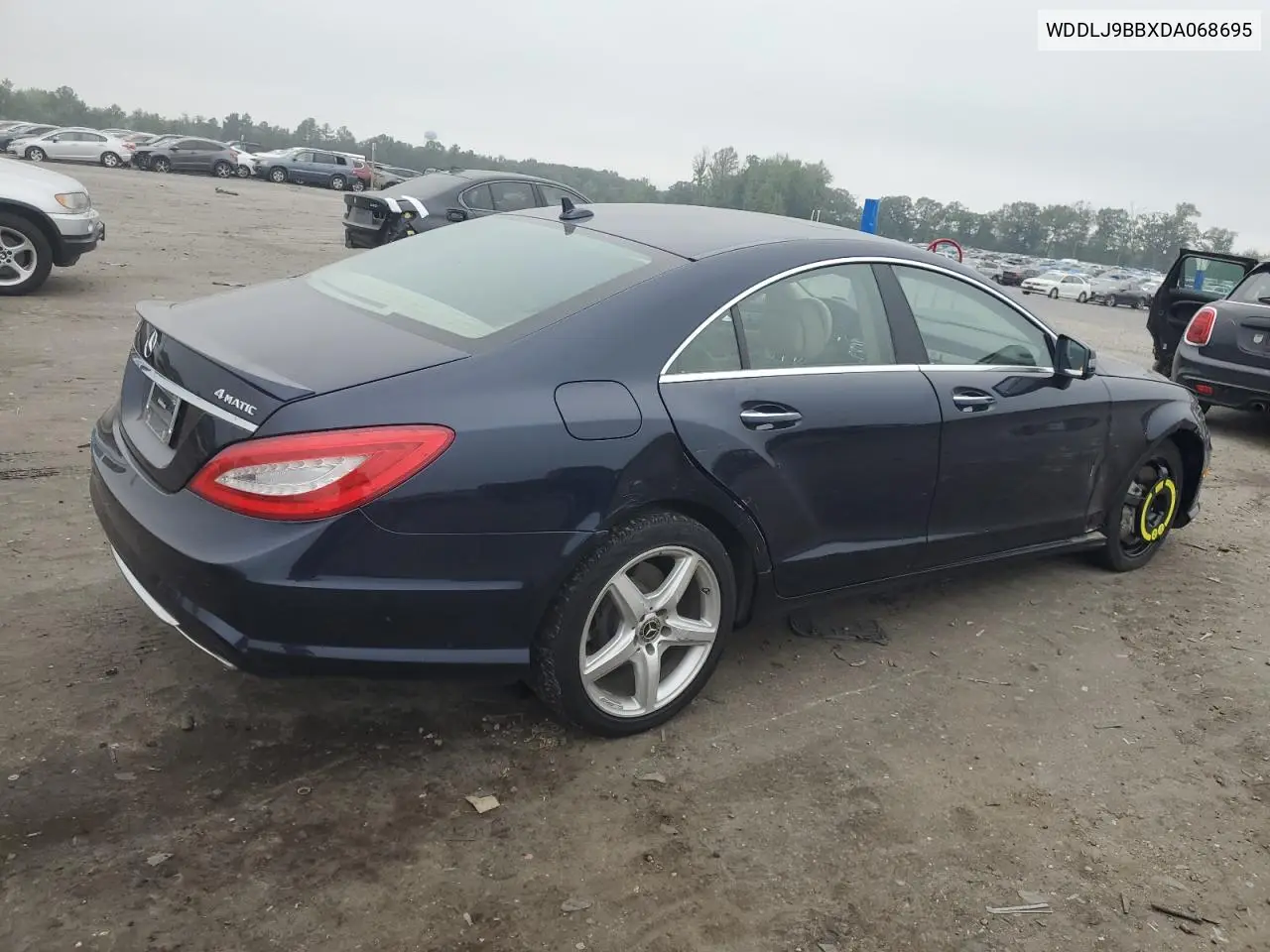 2013 Mercedes-Benz Cls 550 4Matic VIN: WDDLJ9BBXDA068695 Lot: 62539305