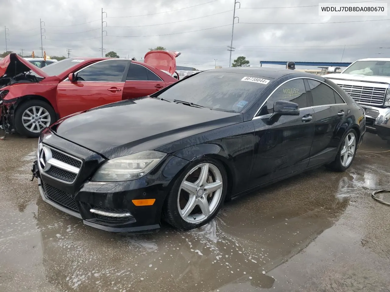 2013 Mercedes-Benz Cls 550 VIN: WDDLJ7DB8DA080670 Lot: 86738044
