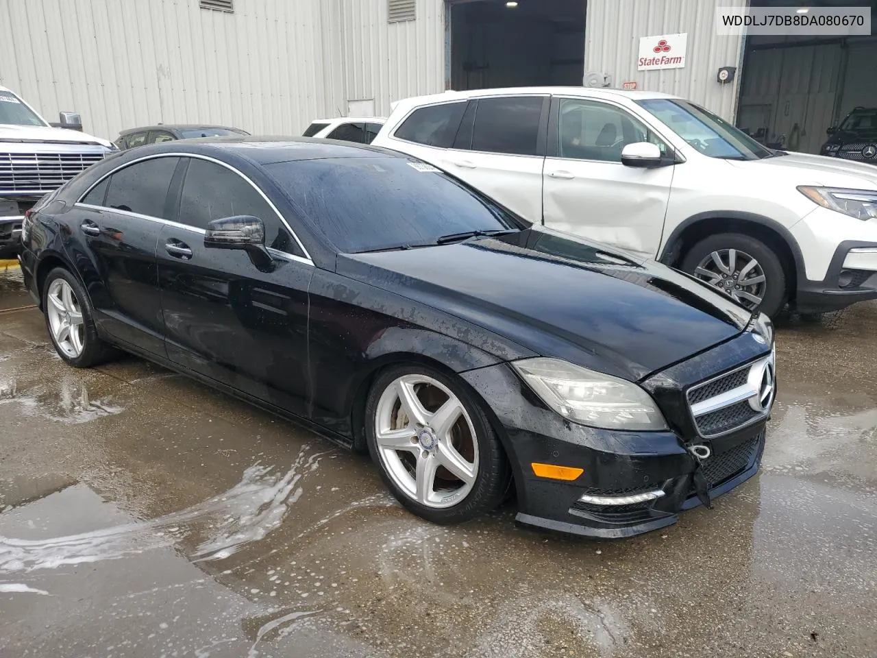 2013 Mercedes-Benz Cls 550 VIN: WDDLJ7DB8DA080670 Lot: 86738044