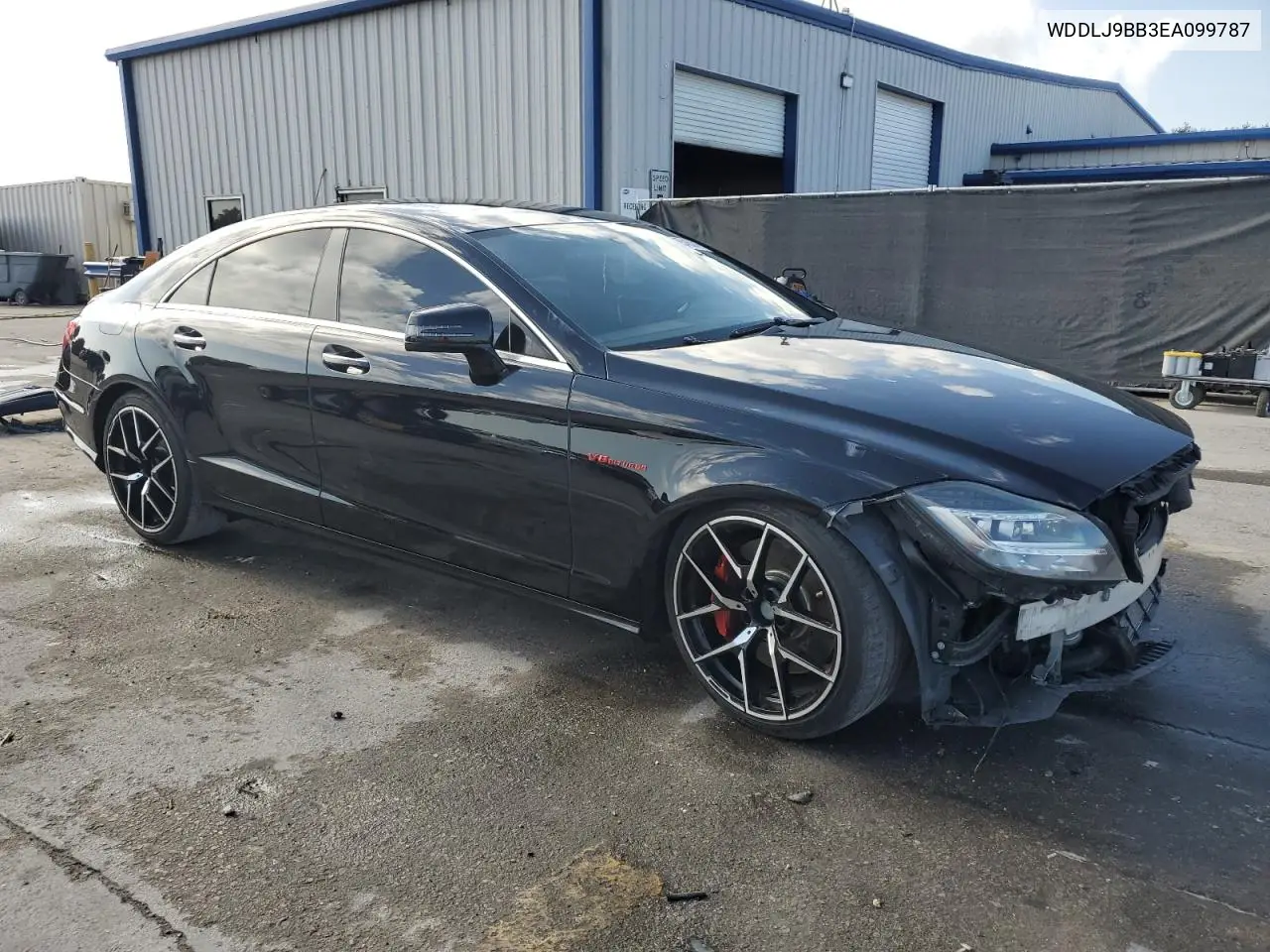2014 Mercedes-Benz Cls 550 4Matic VIN: WDDLJ9BB3EA099787 Lot: 55455015