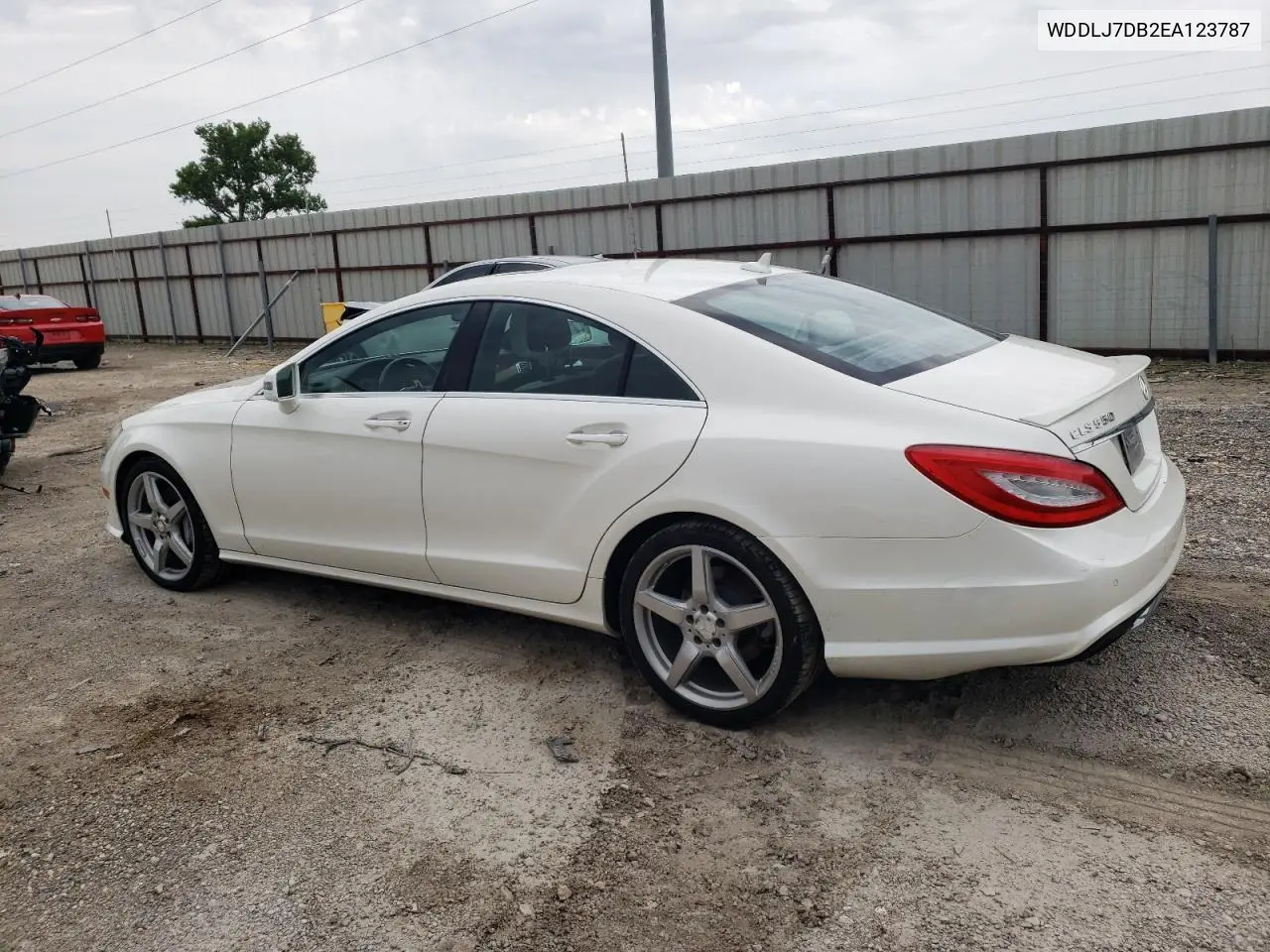 2014 Mercedes-Benz Cls 550 VIN: WDDLJ7DB2EA123787 Lot: 56536725