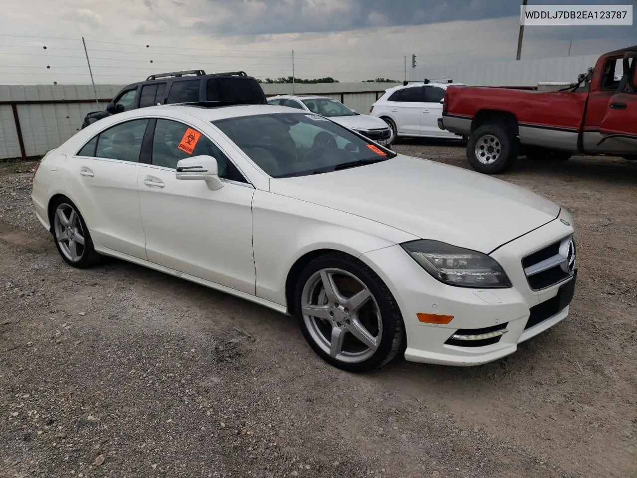 2014 Mercedes-Benz Cls 550 VIN: WDDLJ7DB2EA123787 Lot: 56536725
