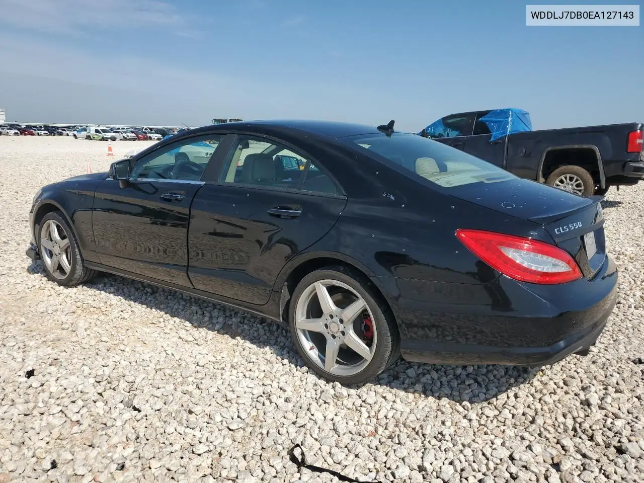2014 Mercedes-Benz Cls 550 VIN: WDDLJ7DB0EA127143 Lot: 56601865