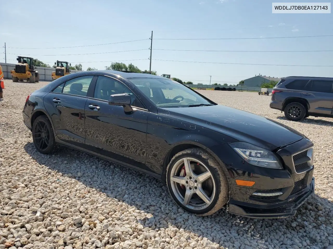 2014 Mercedes-Benz Cls 550 VIN: WDDLJ7DB0EA127143 Lot: 56601865