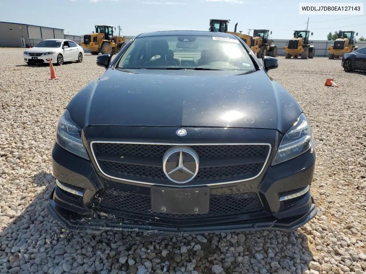 2014 Mercedes-Benz Cls 550 VIN: WDDLJ7DB0EA127143 Lot: 56601865