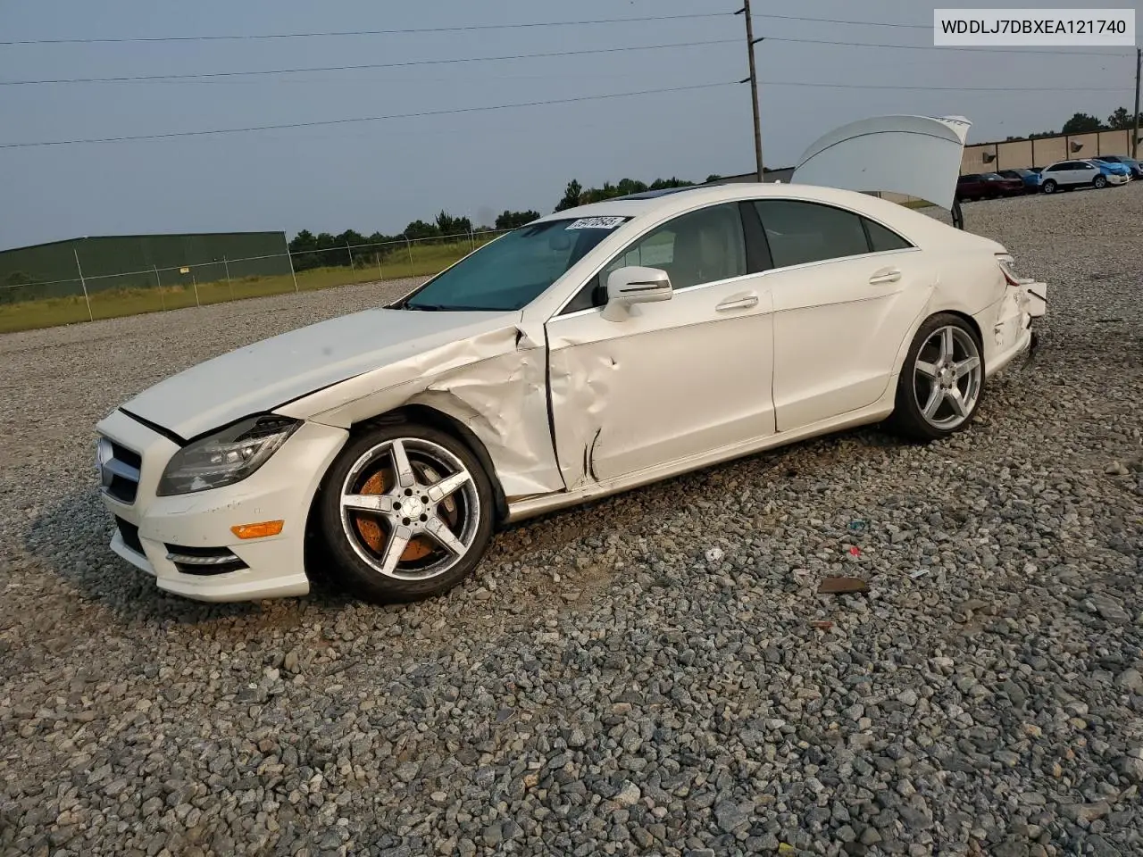 2014 Mercedes-Benz Cls 550 VIN: WDDLJ7DBXEA121740 Lot: 59470545