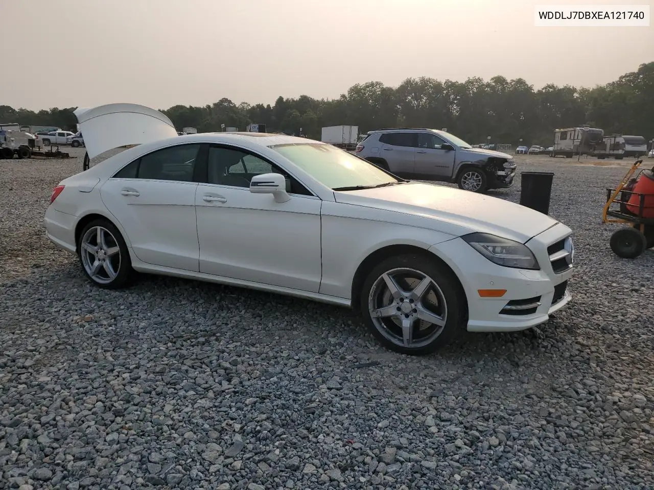 2014 Mercedes-Benz Cls 550 VIN: WDDLJ7DBXEA121740 Lot: 59470545
