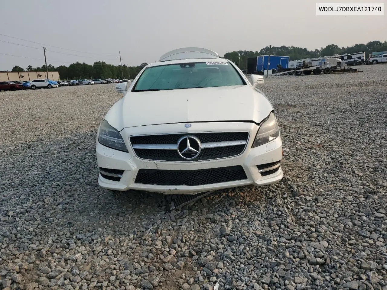 2014 Mercedes-Benz Cls 550 VIN: WDDLJ7DBXEA121740 Lot: 59470545