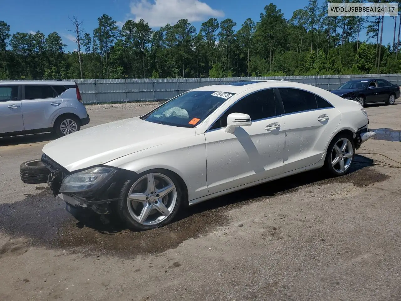 2014 Mercedes-Benz Cls 550 4Matic VIN: WDDLJ9BB8EA124117 Lot: 61536775