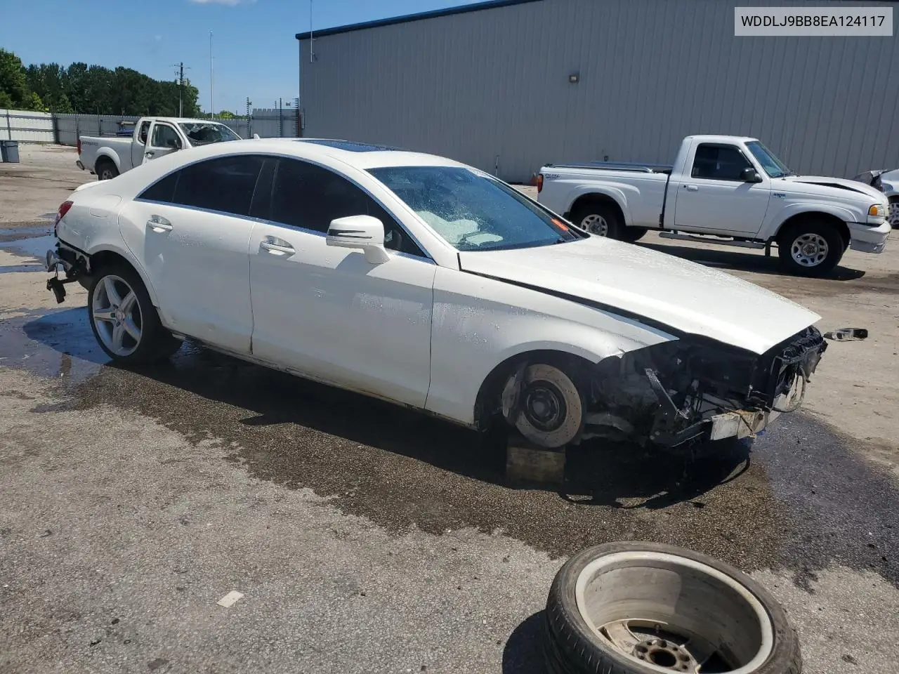 2014 Mercedes-Benz Cls 550 4Matic VIN: WDDLJ9BB8EA124117 Lot: 61536775