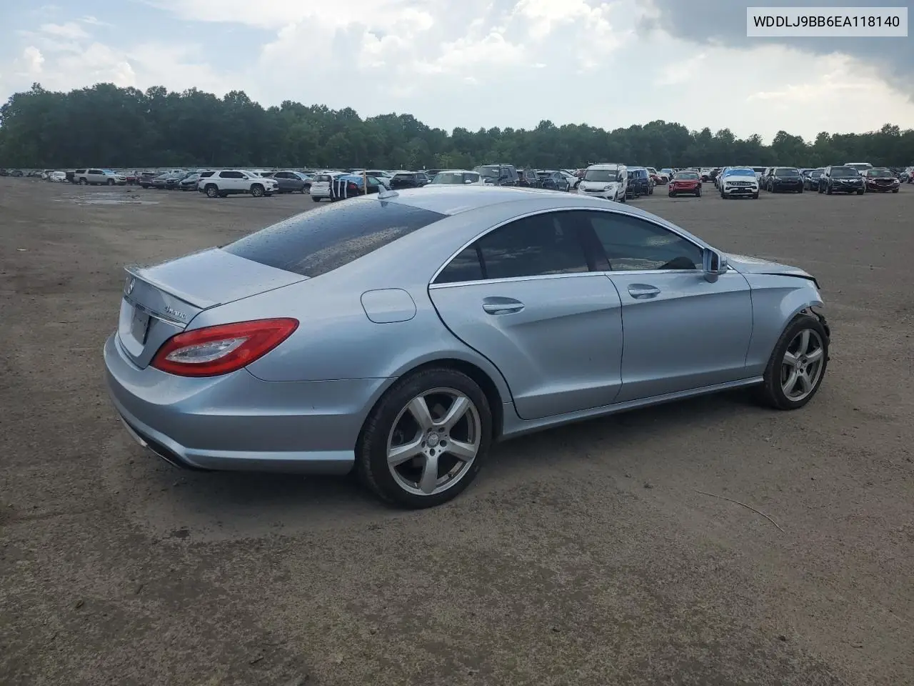 2014 Mercedes-Benz Cls 550 4Matic VIN: WDDLJ9BB6EA118140 Lot: 62168485