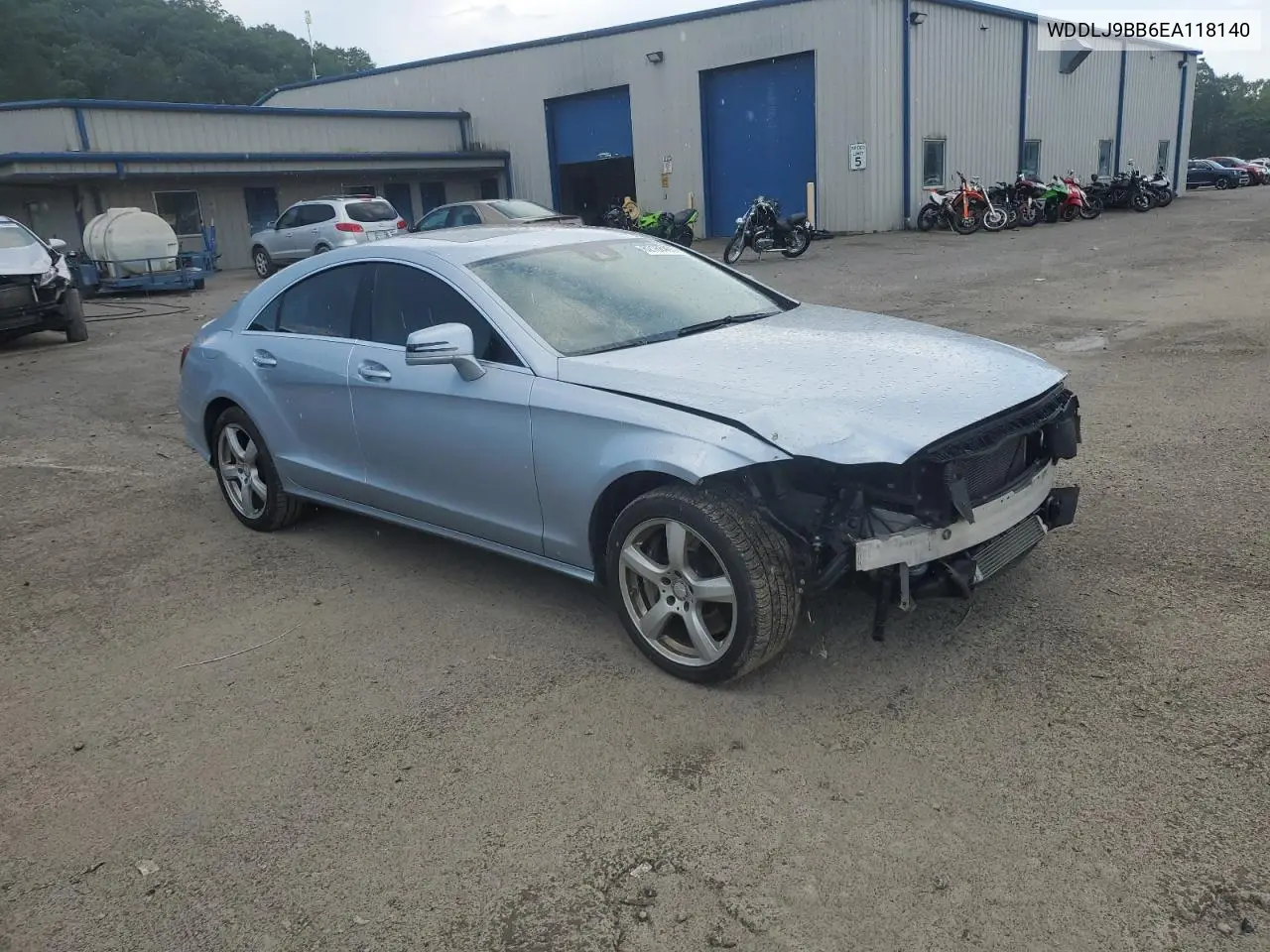 2014 Mercedes-Benz Cls 550 4Matic VIN: WDDLJ9BB6EA118140 Lot: 62168485