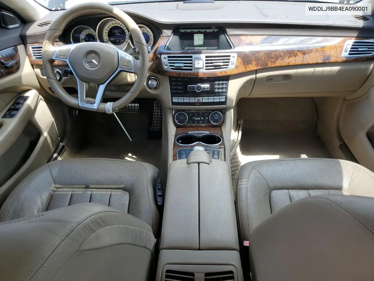 2014 Mercedes-Benz Cls 550 4Matic VIN: WDDLJ9BB4EA090001 Lot: 62374145
