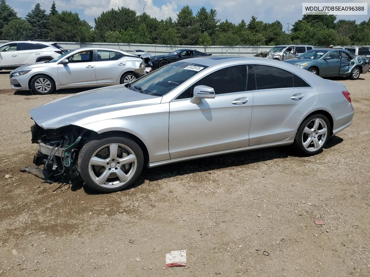 2014 Mercedes-Benz Cls 550 VIN: WDDLJ7DB5EA096388 Lot: 62422675