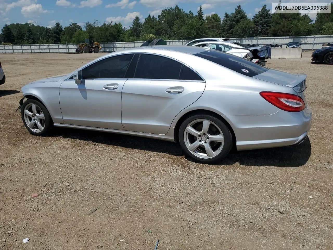 2014 Mercedes-Benz Cls 550 VIN: WDDLJ7DB5EA096388 Lot: 62422675