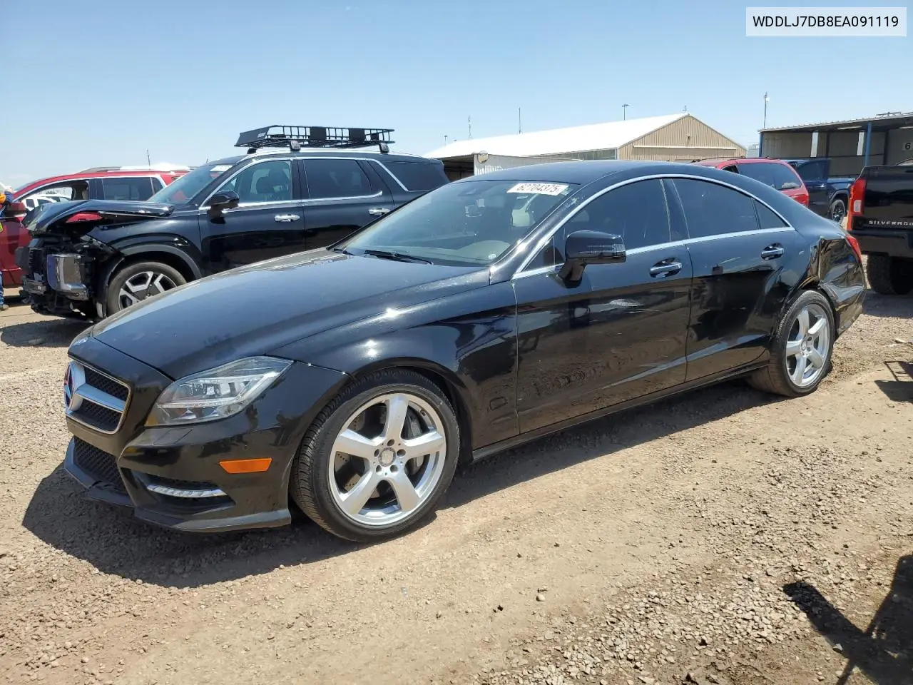 2014 Mercedes-Benz Cls 550 VIN: WDDLJ7DB8EA091119 Lot: 62704375