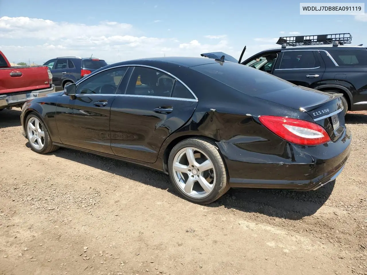 2014 Mercedes-Benz Cls 550 VIN: WDDLJ7DB8EA091119 Lot: 62704375