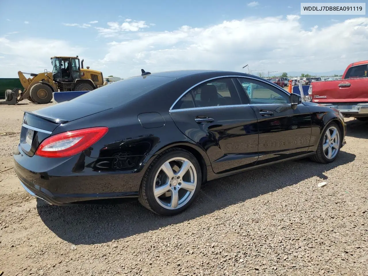 2014 Mercedes-Benz Cls 550 VIN: WDDLJ7DB8EA091119 Lot: 62704375
